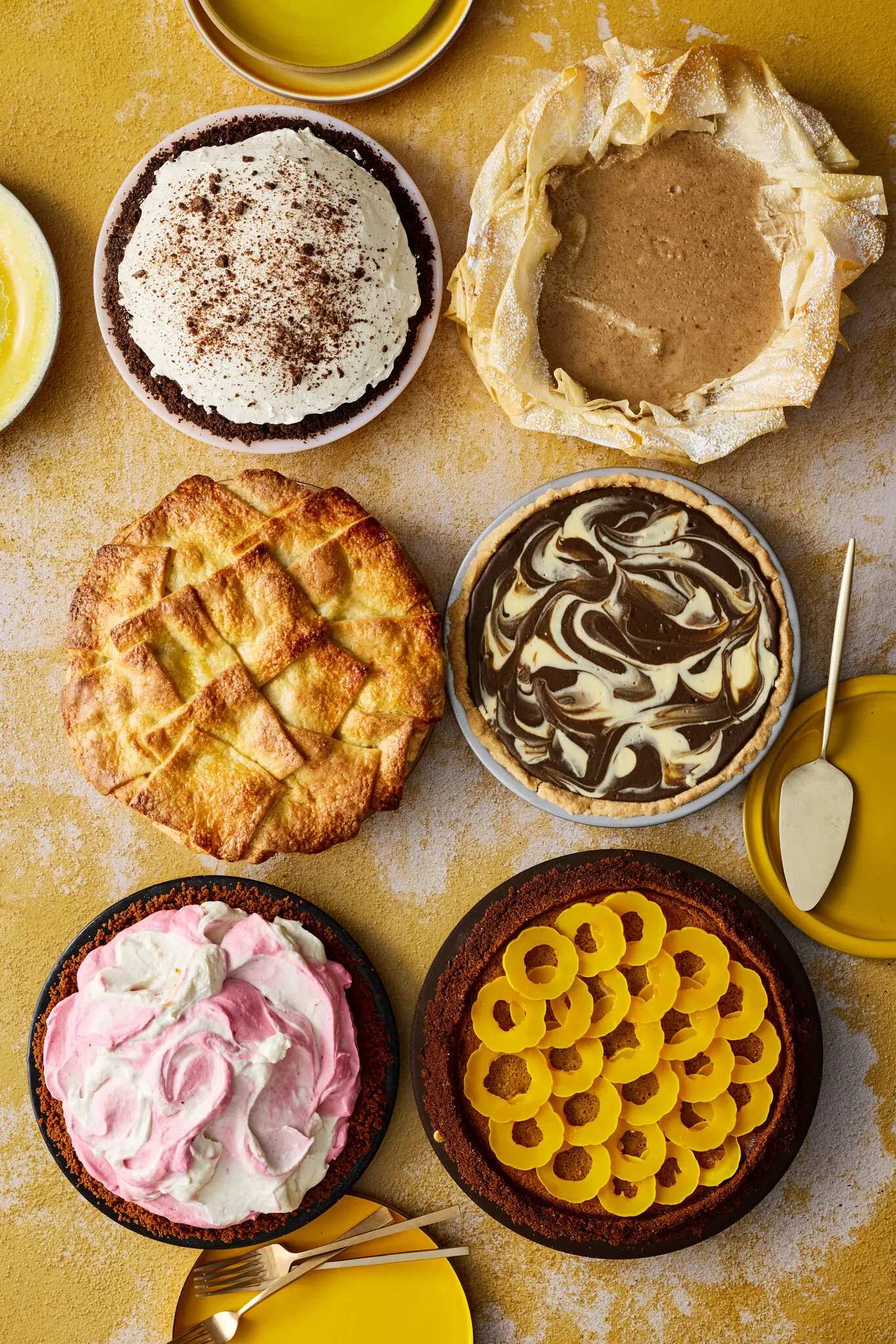 6 Thanksgiving Pies 