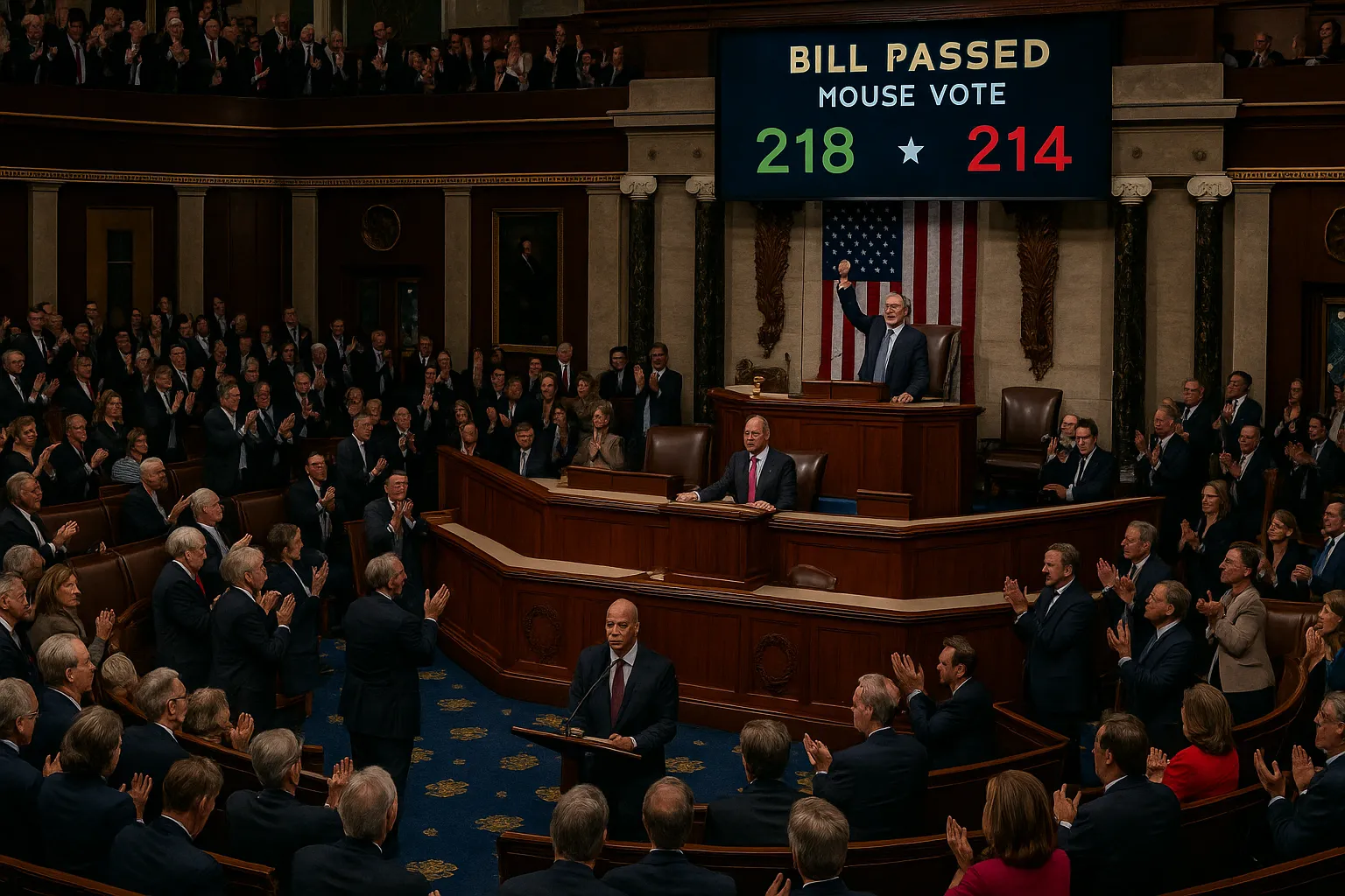 House OKs Trump’s ‘Big