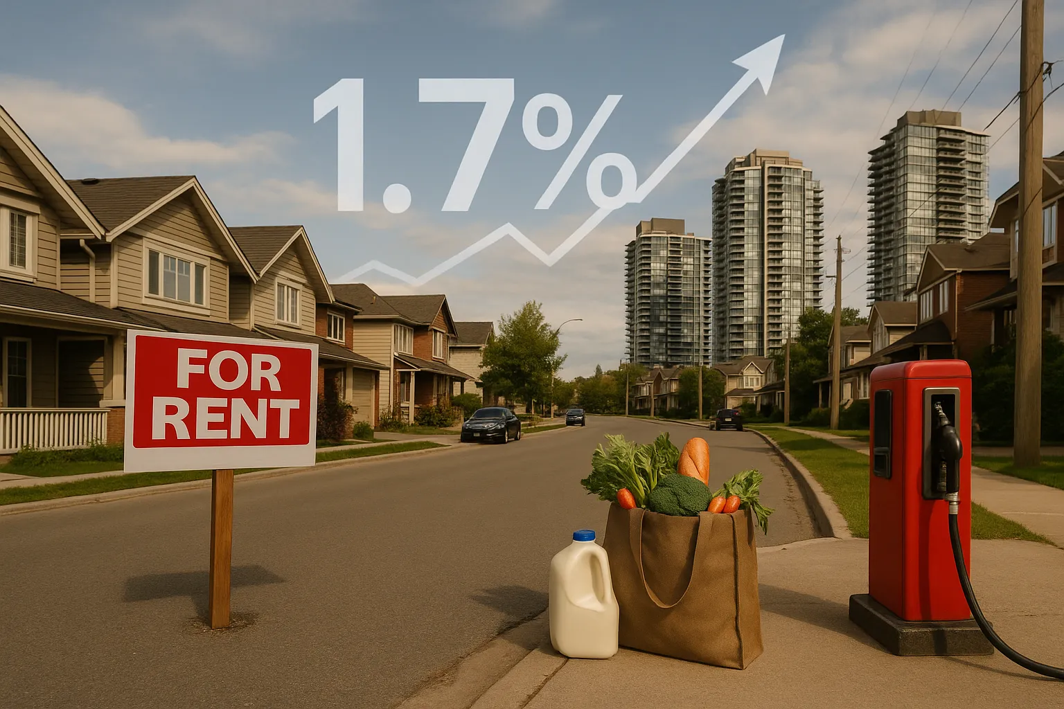Inflation held steady at 1.7% in May