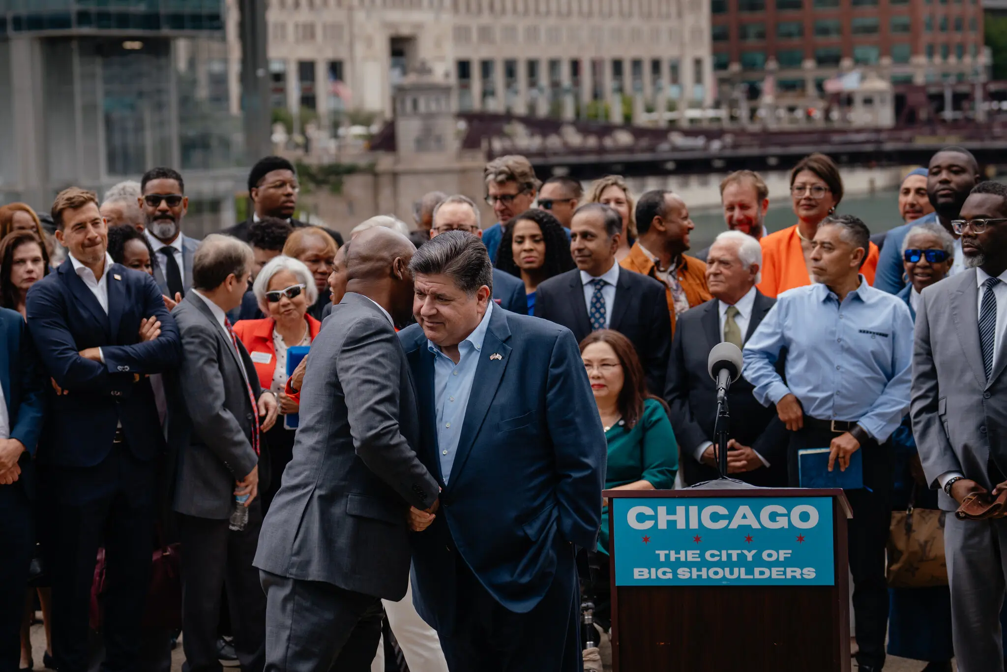 Pritzker Calls Out Democrats