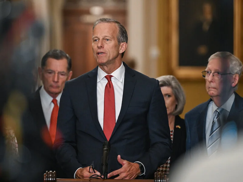 Thune Shifts Course
